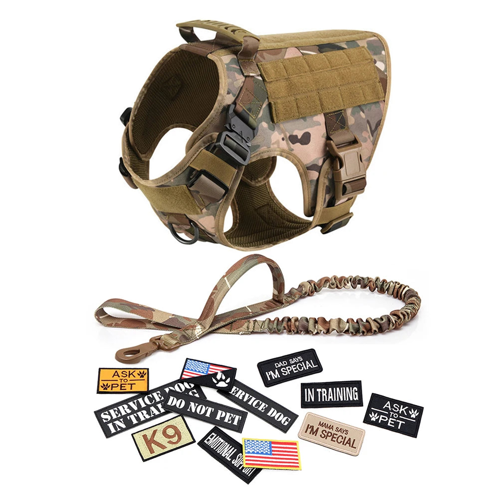 K9Pro Tactical Harness Kit β Training Vest for Medium Dogs