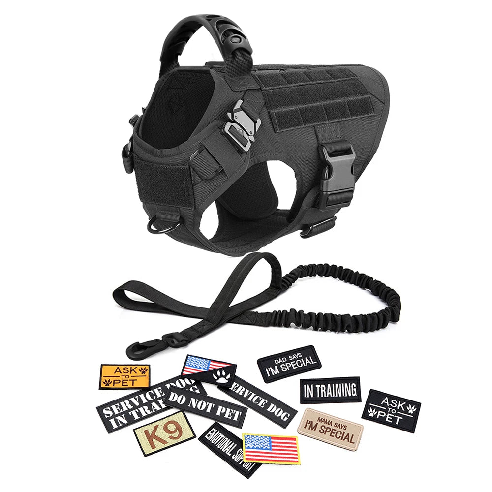 K9Pro Tactical Harness Kit β Training Vest for Medium Dogs