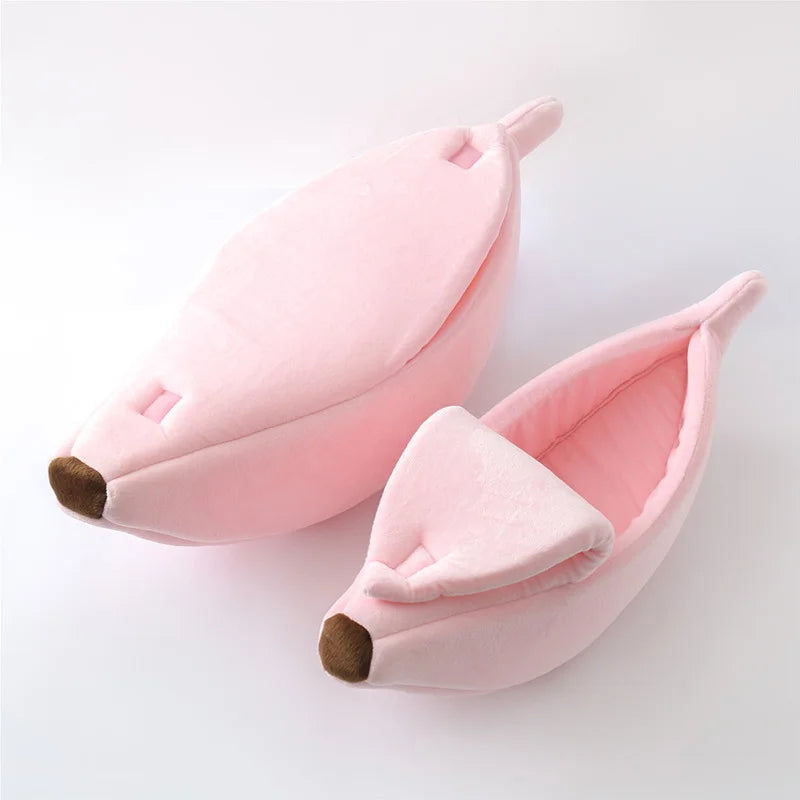 Banana Cat Bed: Soft, Warm, Durable for Cozy Naps