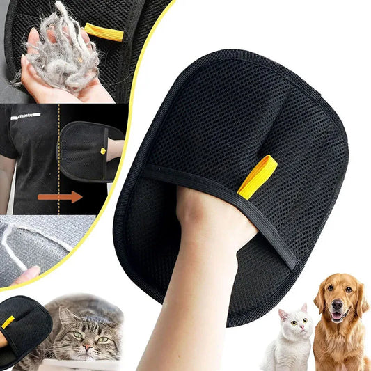 Pet electrostatic hair removal brush remove hair and sticker hair hair cleaning water-washing glove bristles
