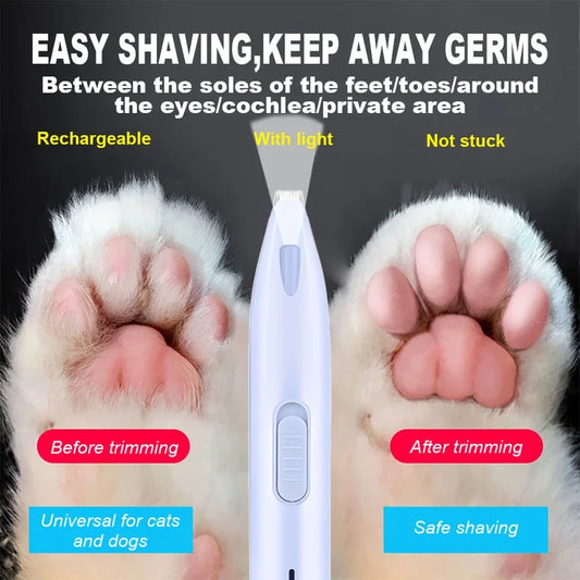 PawPrecision Pro Trimmer – Electric Pet Grooming Kit for Dogs & Cats