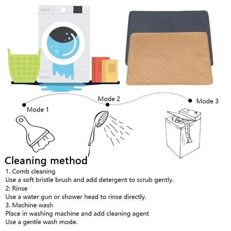 CleanPaws Dog Pee Pad β Washable, Reusable Training Mat for Pets