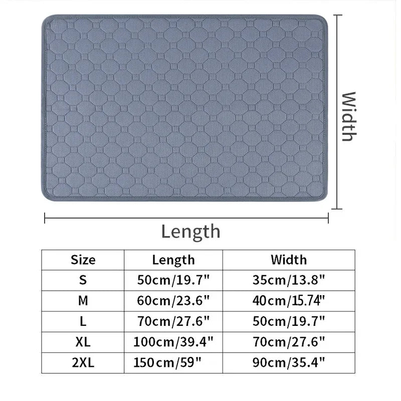 CleanPaws Dog Pee Pad β Washable, Reusable Training Mat for Pets