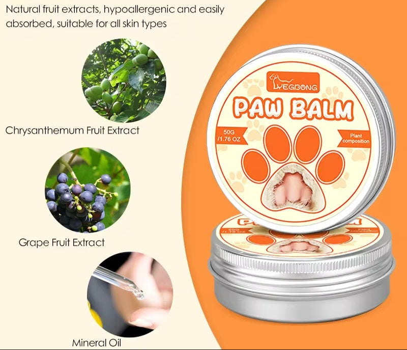 PawGuard Care Cream – Protective Moisturizer for Dog & Cat Paws and Nose