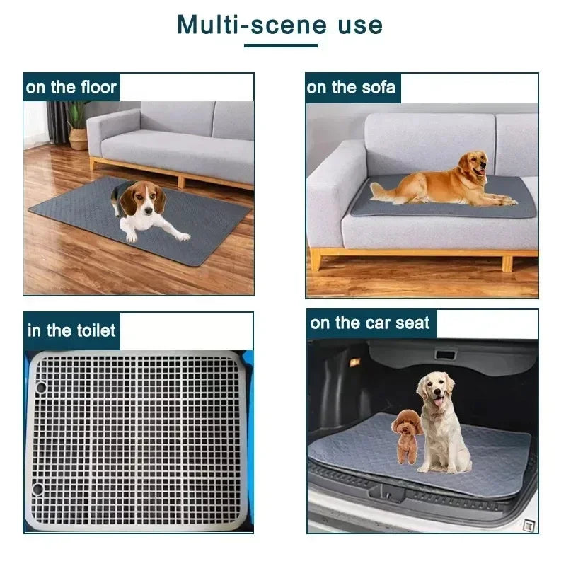 CleanPaws Dog Pee Pad β Washable, Reusable Training Mat for Pets
