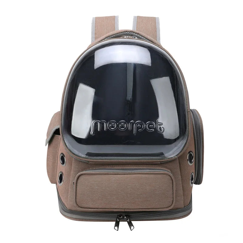 Transparent Breathable Pet Carrier Outdoor Travel Backpack for Cats