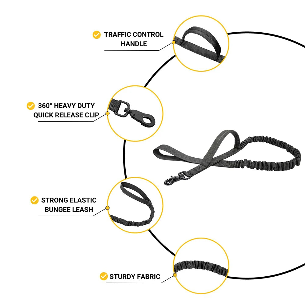 K9Pro Tactical Harness Kit β Training Vest for Medium Dogs