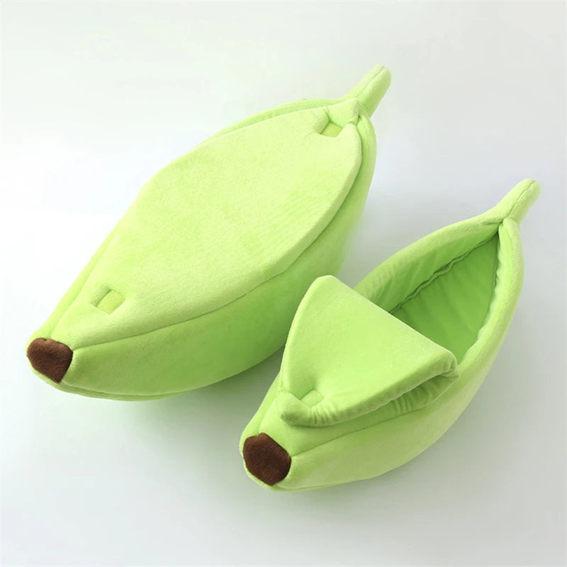 Banana Cat Bed: Soft, Warm, Durable for Cozy Naps