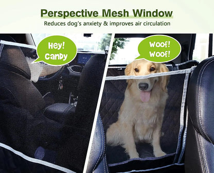 PawShield 6-in-1 Car Seat Cover – Waterproof Dog Hammock for Cars, Trucks & SUVs