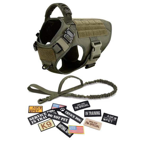 K9Pro Tactical Harness Kit – Training Vest for Medium Dogs